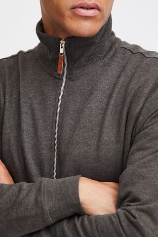 BLEND Zip-Up Hoodie 'Alio' in Grey