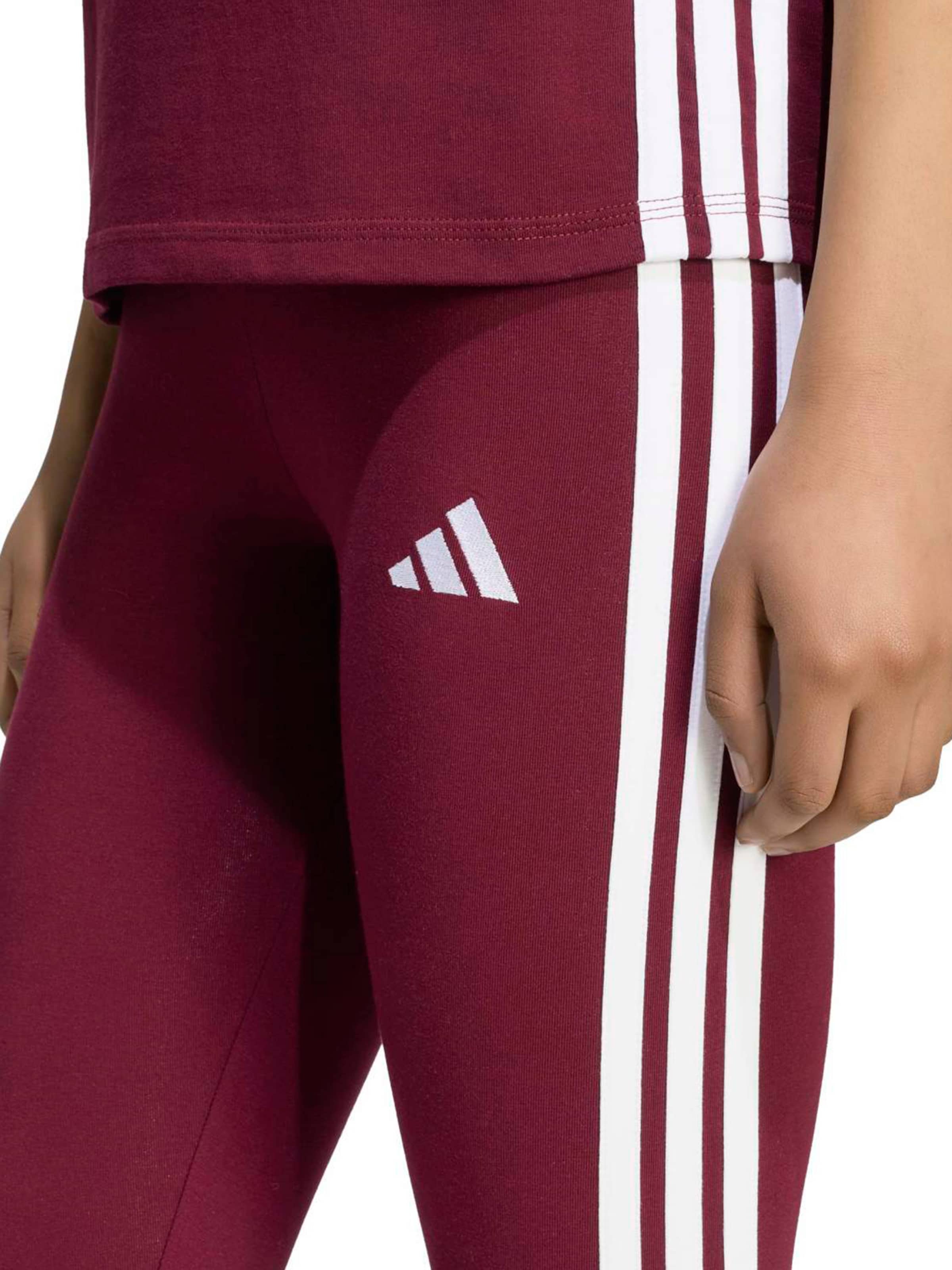 Skinny Pantalon de sport 'Essentials' ADIDAS SPORTSWEAR en rouge
