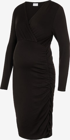 MAMALICIOUS Dress 'Pilar' in Black: front