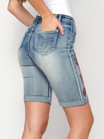 KOROSHI - Slimfit Vaquero en azul