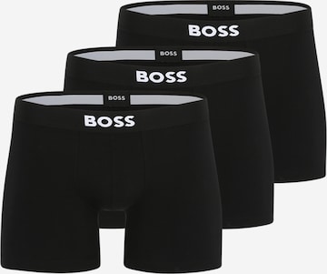BOSS Bokserishortsit värissä musta: etupuoli