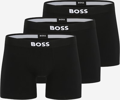 S dydžio Boxer trumpikės iš BOSS, spalva – juoda / balta, Prekių apžvalga