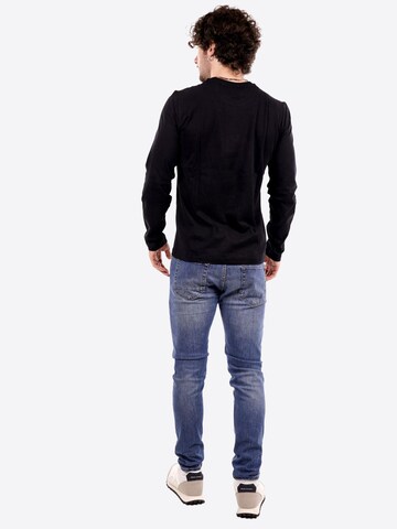 Aeronautica Militare Trikot 'Long' in Schwarz