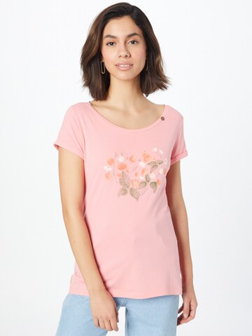 Ragwear T-Shirt in Pink: predná strana