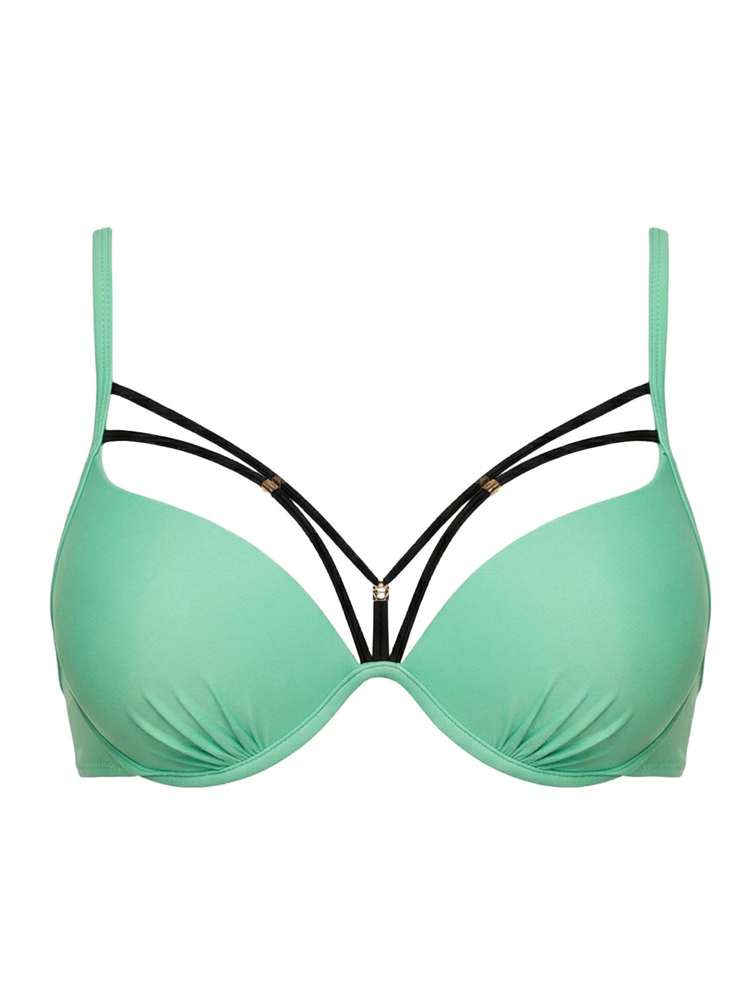 Push-up Top per bikini 'Dakota M-811 (4)' di Marko in verde: frontale