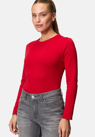 zero Shirt in Rood: voorkant
