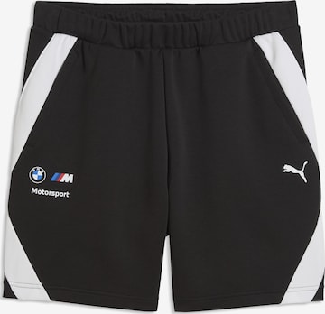 Regular Pantalon de sport 'BMW M' PUMA en noir : devant