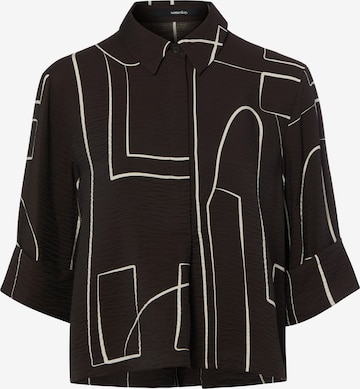 Someday Bluse 'Zesane' in Braun: Vorderseite