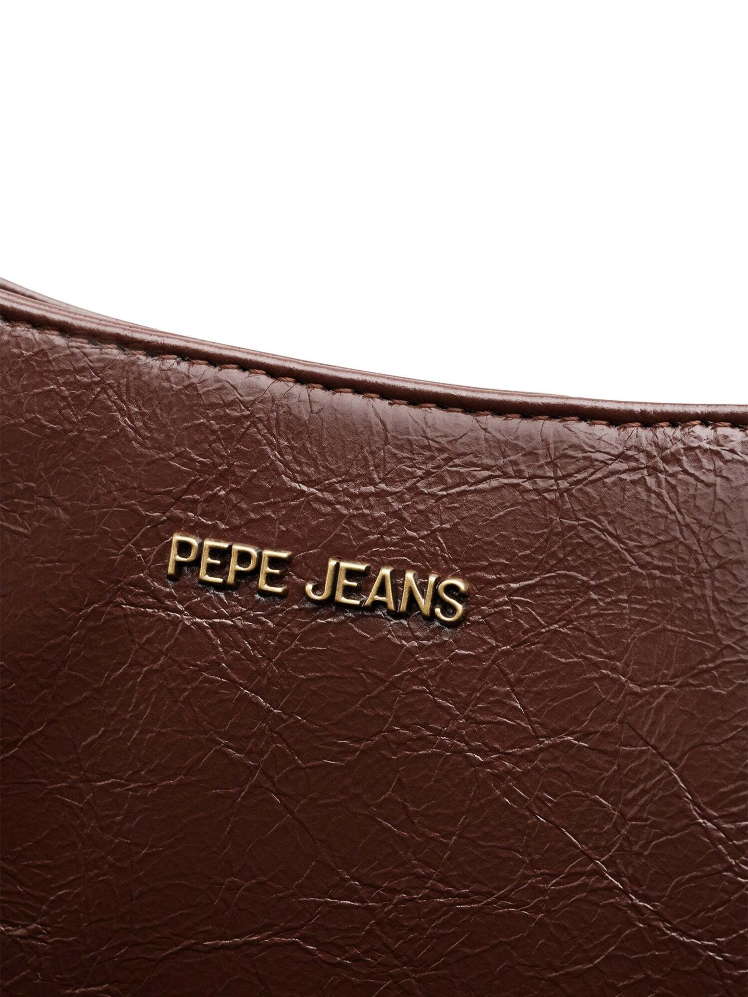 Pepe Jeans - Bolso de hombro 'Ianna' en marrón