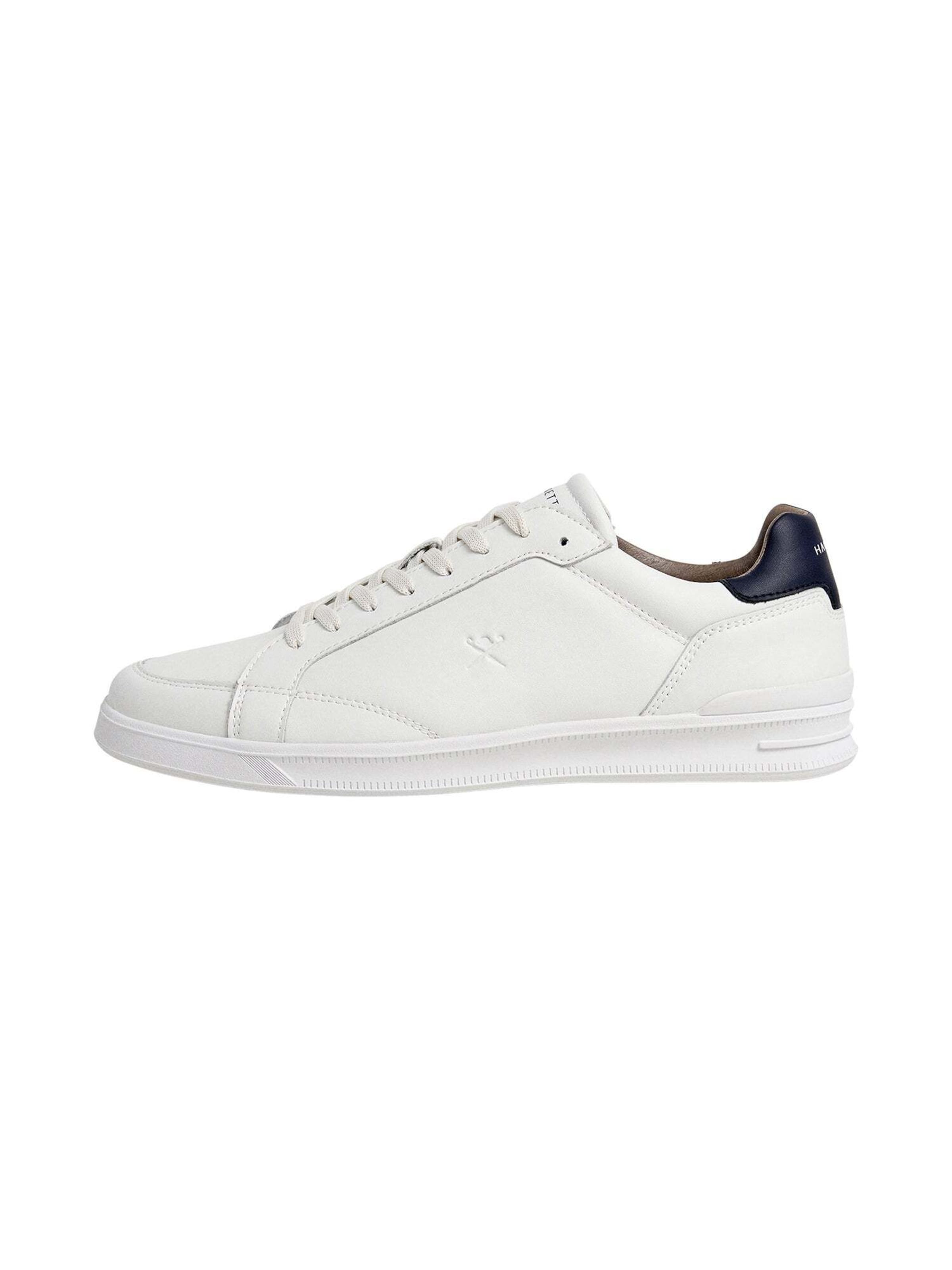 Sneaker bassa di Hackett London in bianco: frontale