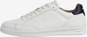 Sneaker bassa di Hackett London in bianco: frontale