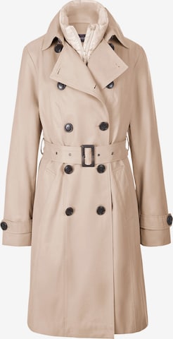 Manteau mi-saison '3-in-1' Basler en beige : devant