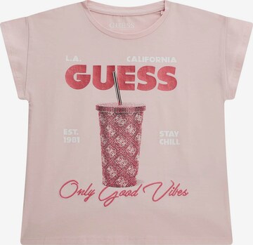 GUESS Shirt in Pink: predná strana