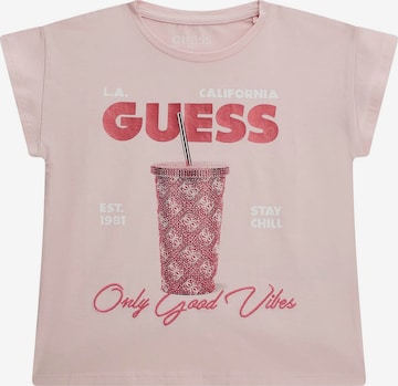 GUESS Shirt in Pink: predná strana