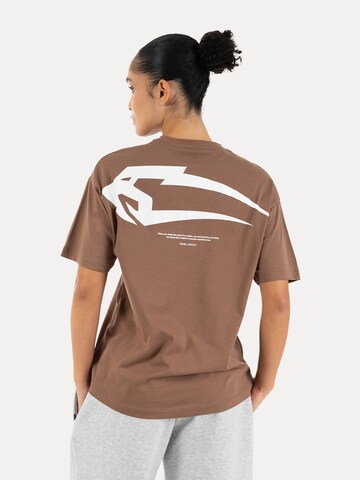 T-Shirt Smilodox en marron