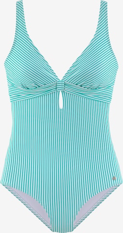 s.Oliver Swimsuit in Green: front