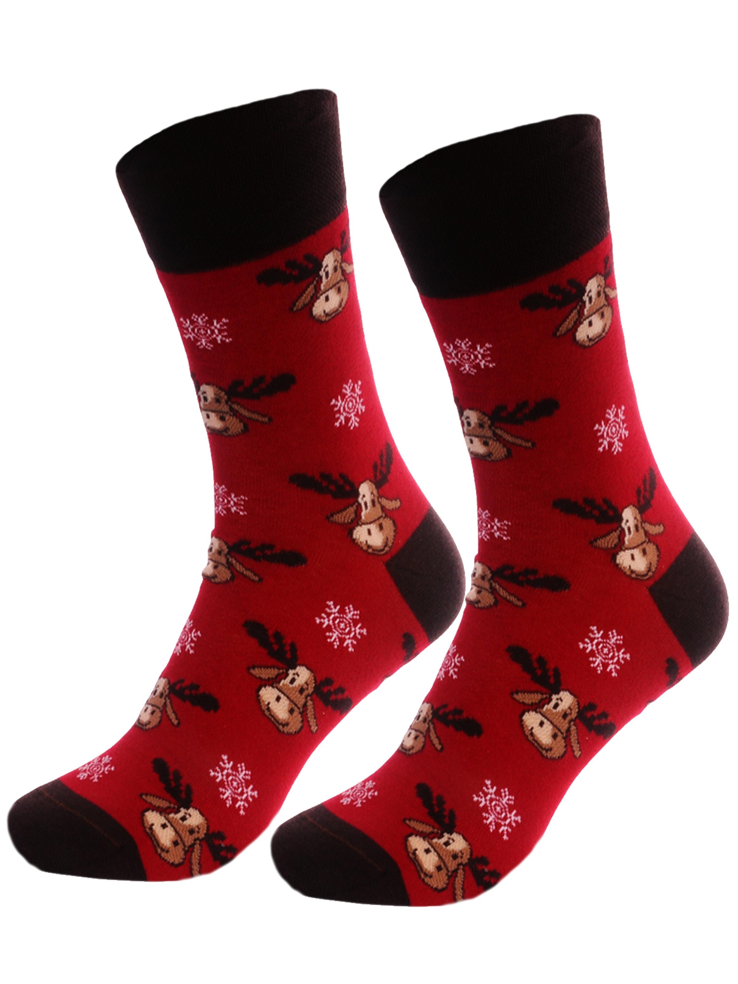 La Bortini Socken‌‌‌‌ in Rot: Vorderseite