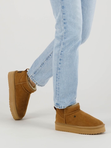 Warmbat Boots 'Durack' i brun: forside