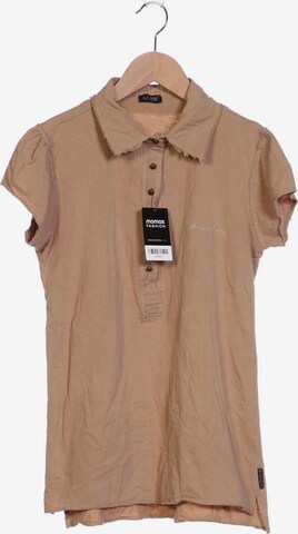 Armani Jeans Top & Shirt in M in Beige: front