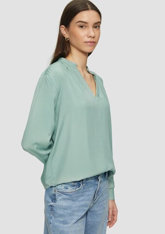 QS Blouse in Groen