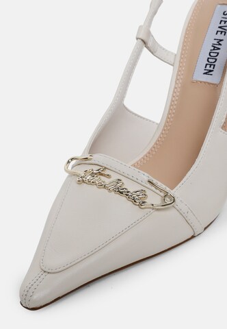 STEVE MADDEN Дамски обувки на ток с отворена пета 'Dossier' в бежово