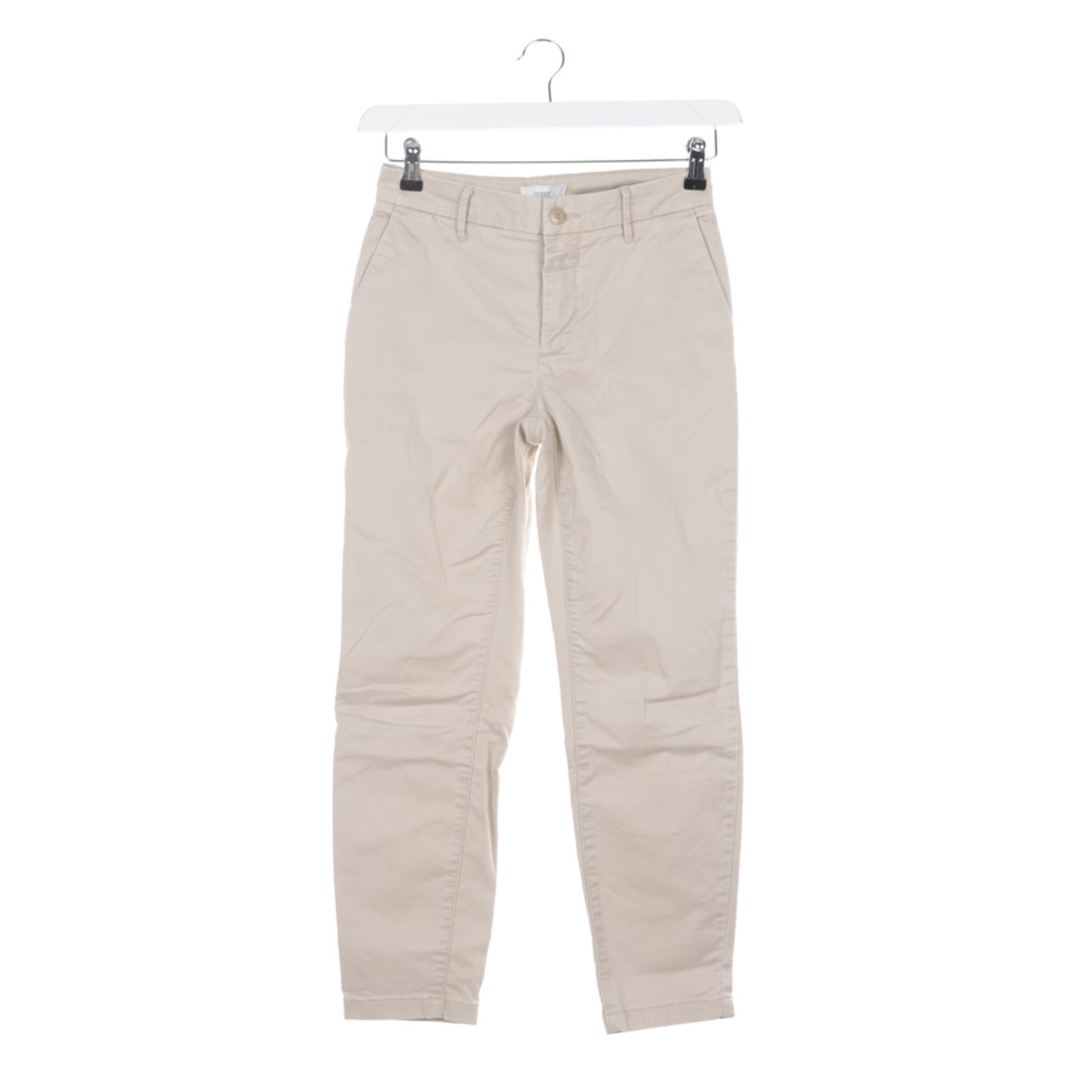 Closed Pants in XXS in Brown: front