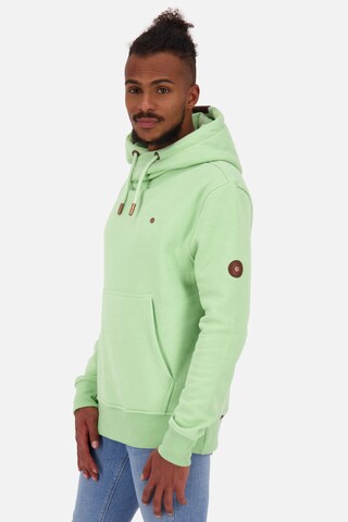 Alife and Kickin Sweatshirt 'JohnsonAK' in Green