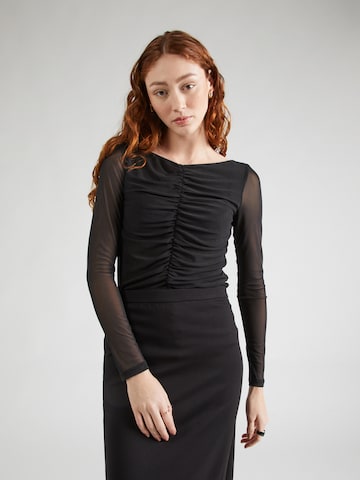 modström - Camiseta 'Gwen' en negro: frente