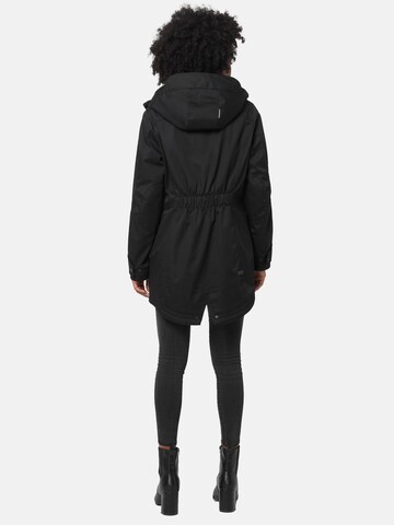 NAVAHOO Between-seasons parka 'Brinjaa' in Black