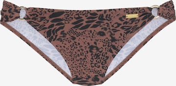 LASCANA Bikini Bottoms in Brown: front