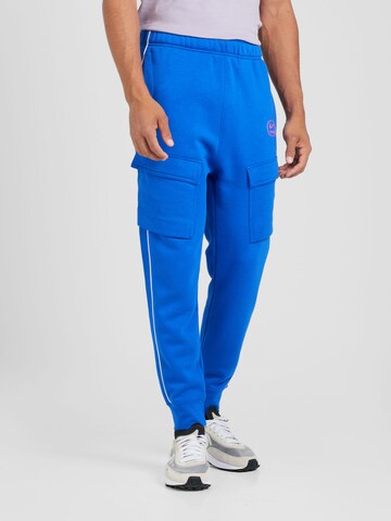 Nike Sportswear Zwężany krój Bojówki 'Air' w kolorze niebieski: przód