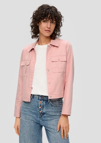 s.Oliver Between-Season Jacket in Pink: front