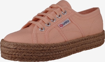 SUPERGA Sneakers laag in Roze: voorkant