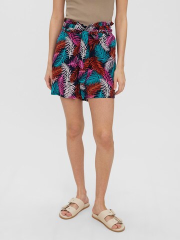 VERO MODA Regular Shorts 'Easy' in Blau: Vorderseite