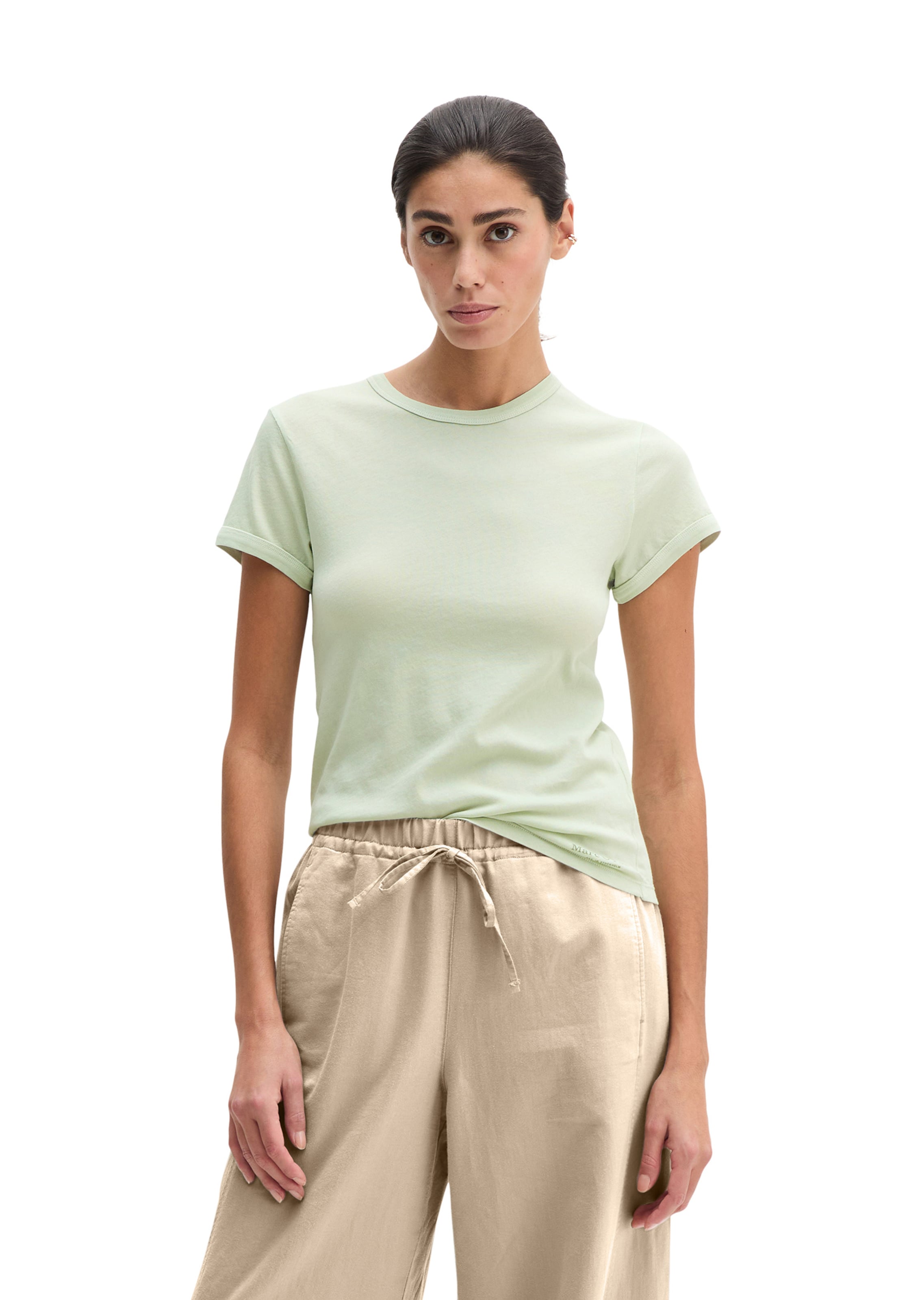 Marc O'Polo T-Shirt in Grün: Vorderseite