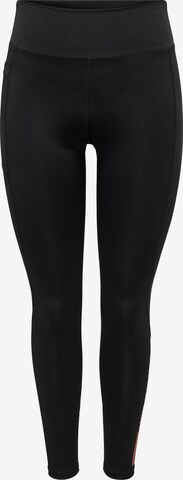 ONLY PLAY Skinny Workout Pants in Black: front