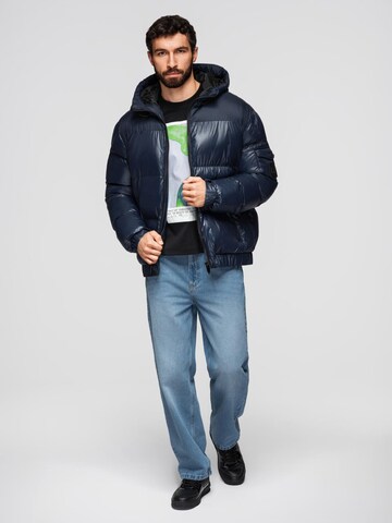 Veste d’hiver Ombre en bleu