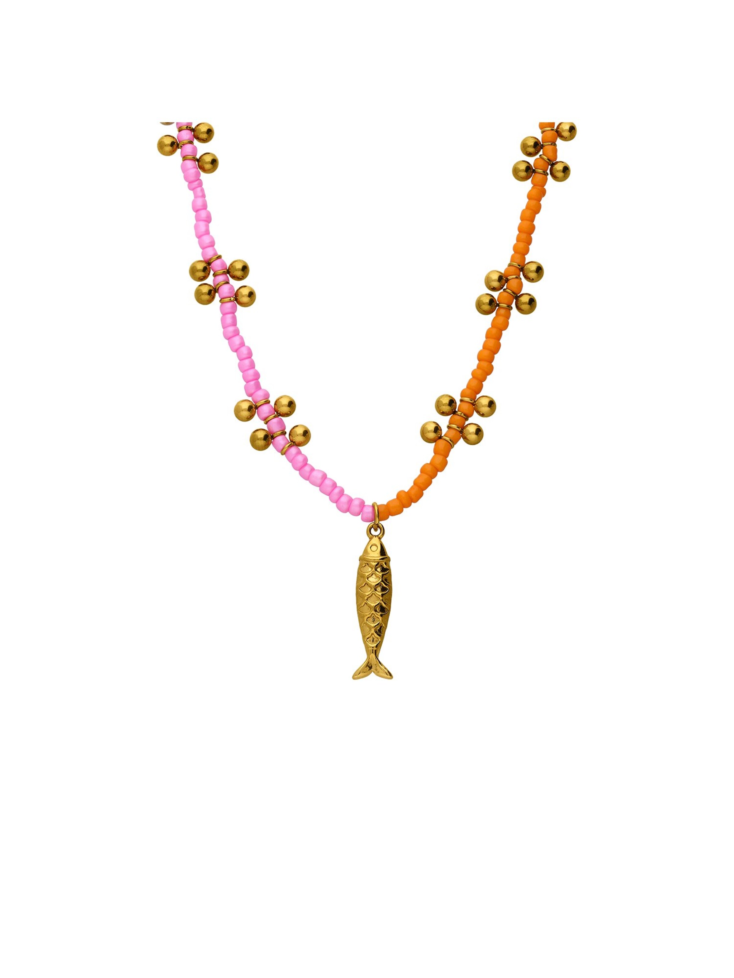Lucardi Necklace in Gold