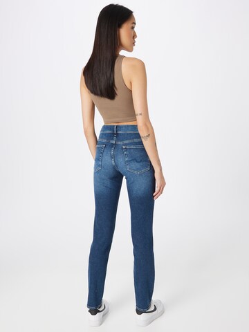 7 for all mankind Skinny Jeans 'ROXANNE' in Blau