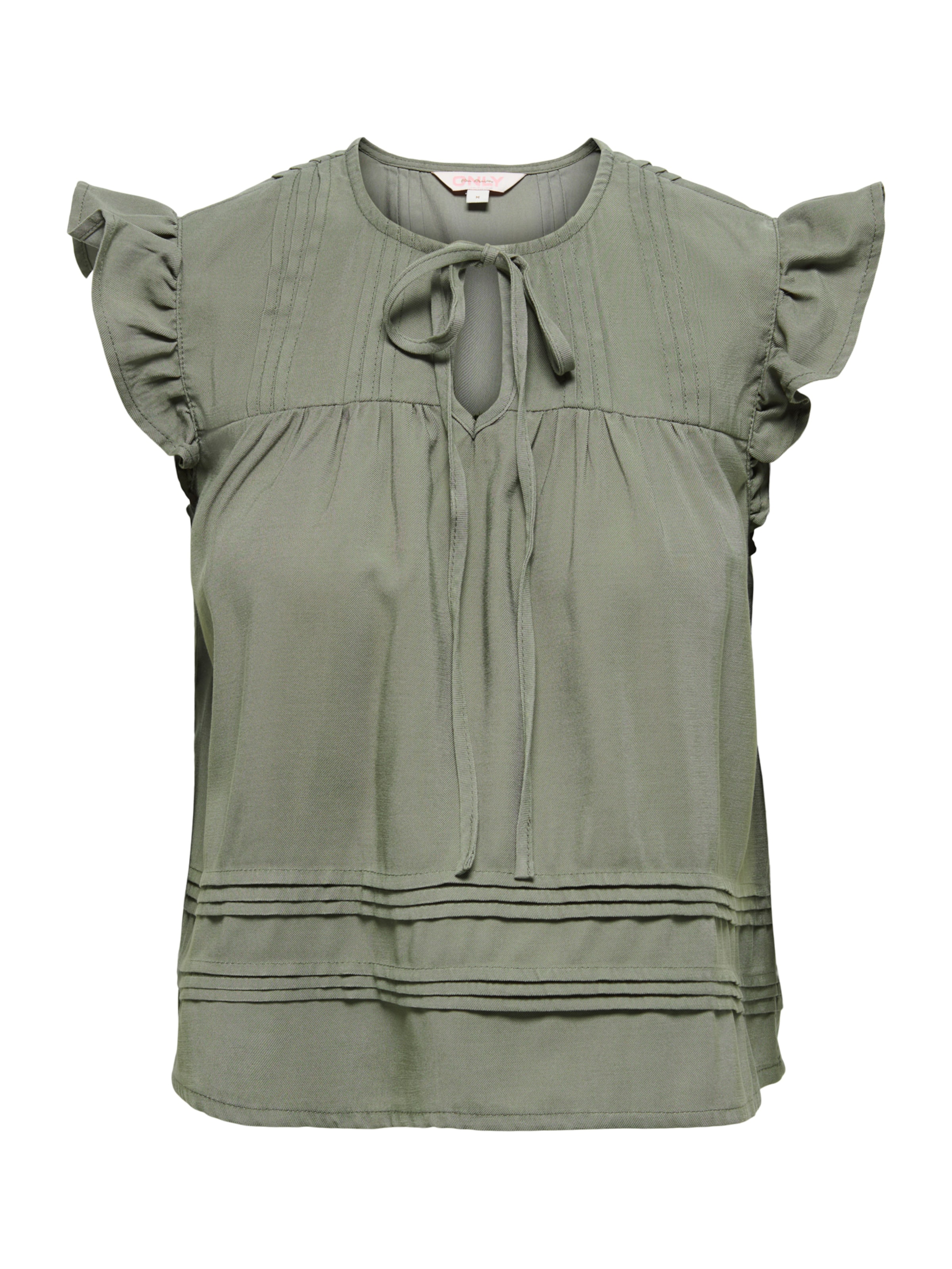 ONLY - Blusa 'ONLARIS' em verde: frente