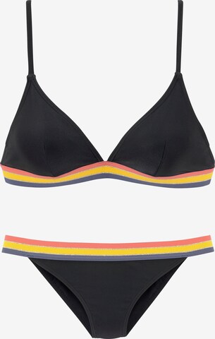 VIVANCE Triangel Bikini in Schwarz: predná strana