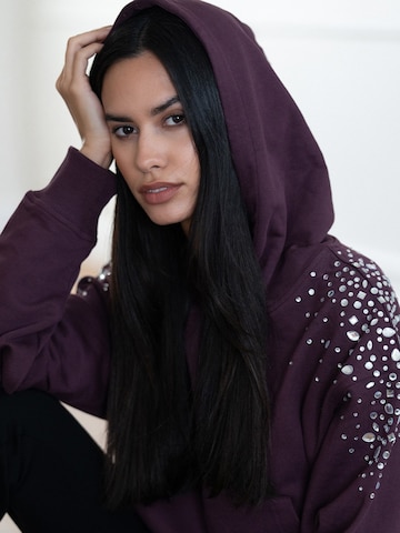 Sweat-shirt MYLAVIE by Sarah Harrison en rouge