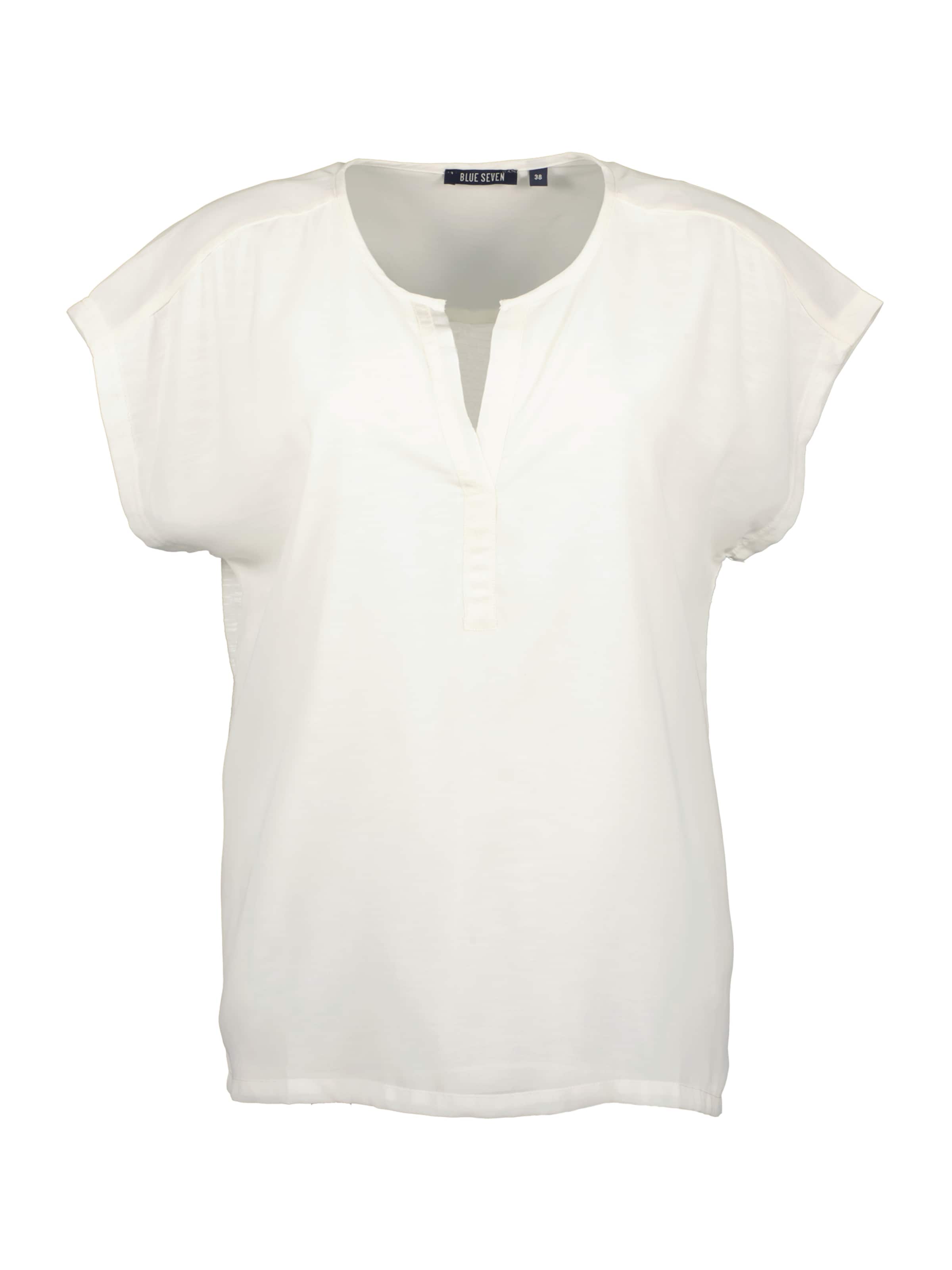 BLUE SEVEN - Camiseta en blanco: frente