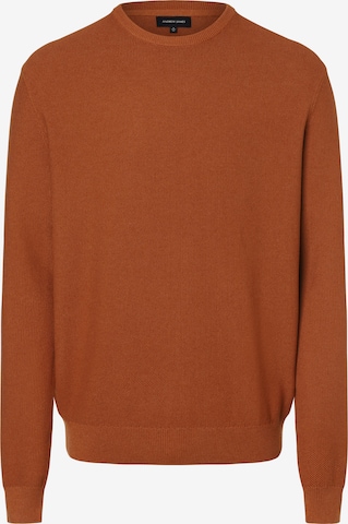 Pull-over Andrew James en marron : devant