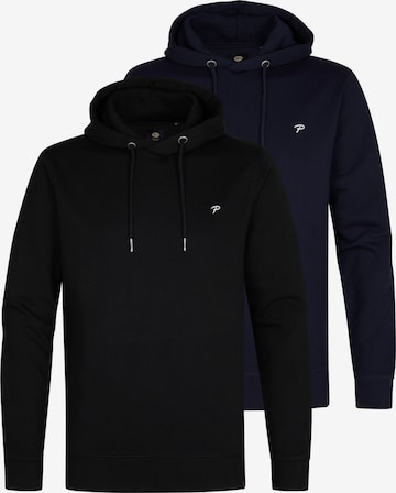 juoda Petrol Industries Megztinis be užsegimo: priekis