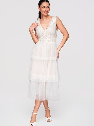 Robe Ombre en blanc