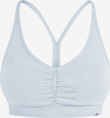 Smilodox Sporttop 'Batik Scrunch' in Blau: predná strana