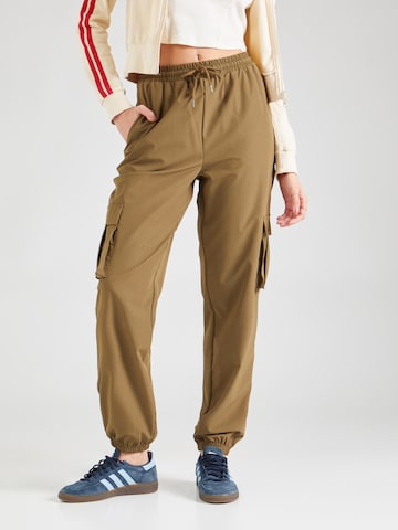 VERO MODA Loose fit Cargo Pants 'Kimberly' in Green: front