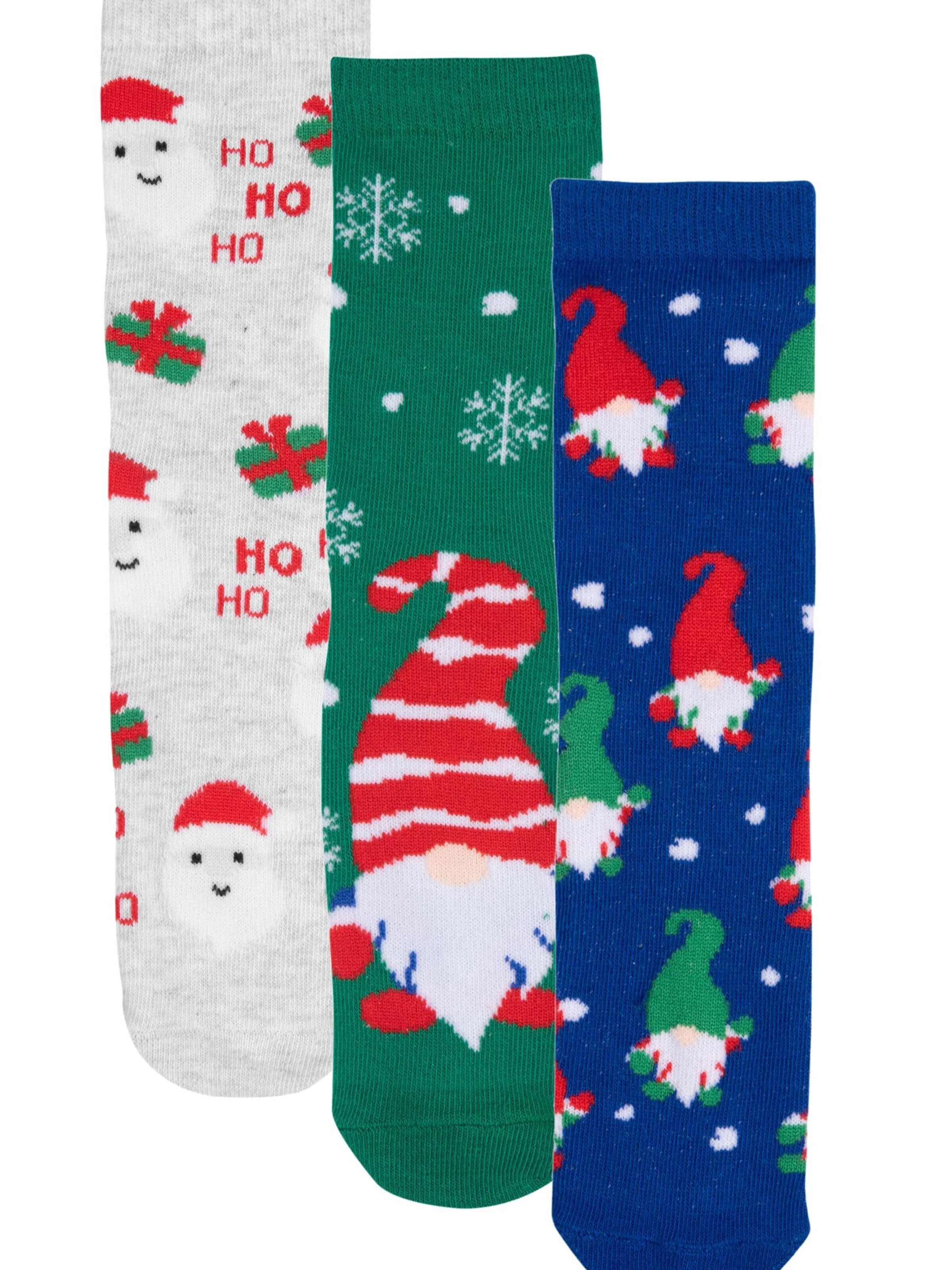 United Labels Socken 'Wichtel Santa Weihnachtssocken'‌‌ in Mischfarben