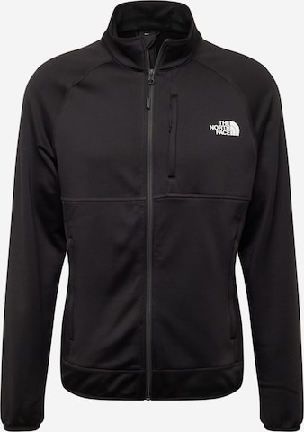 juoda THE NORTH FACE Funkcinis flisinis džemperis 'CANYONLANDS': priekis